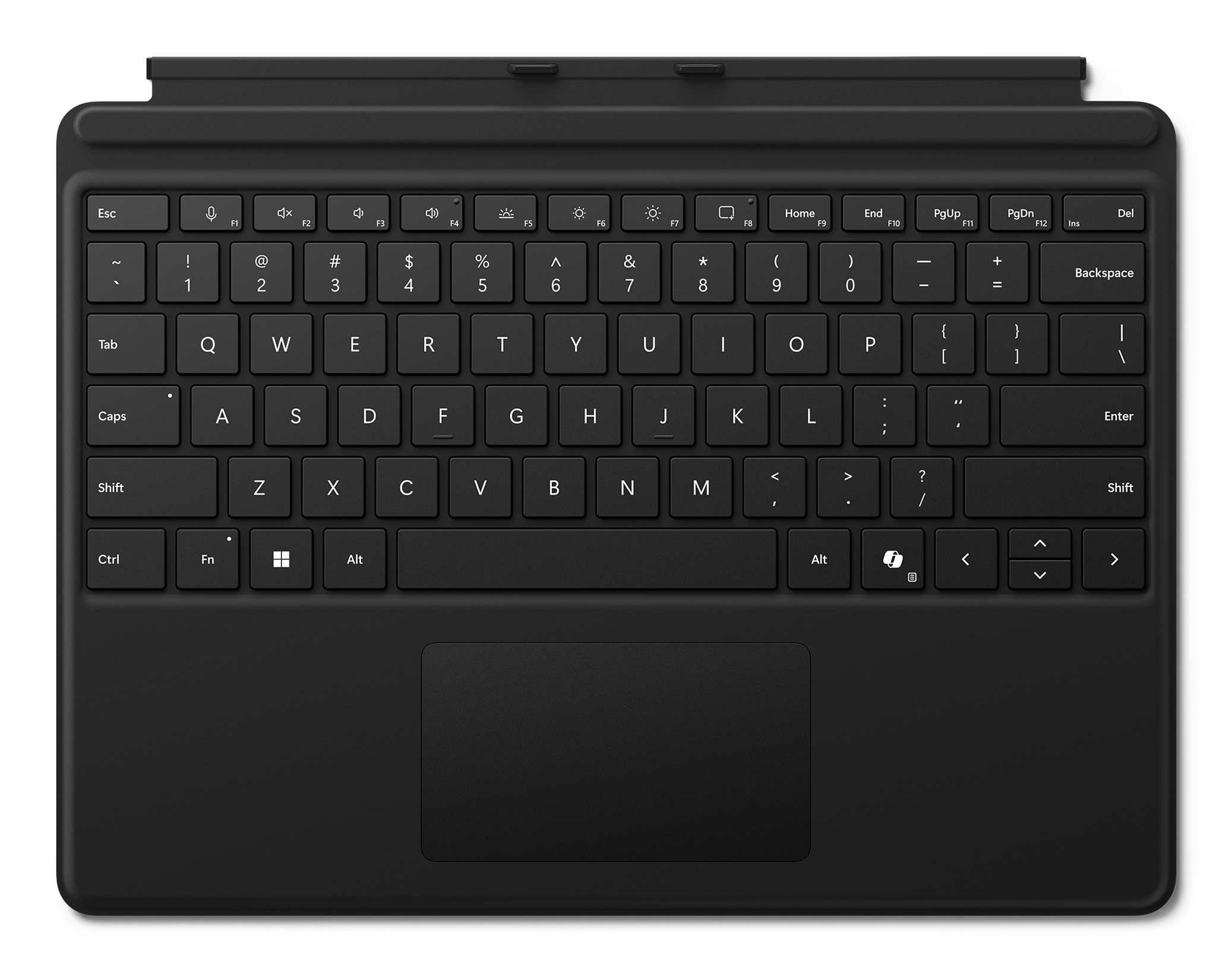 Microsoft Surface Pro Keyboard AZERTY Fran�ais Microsoft Cover port Noir