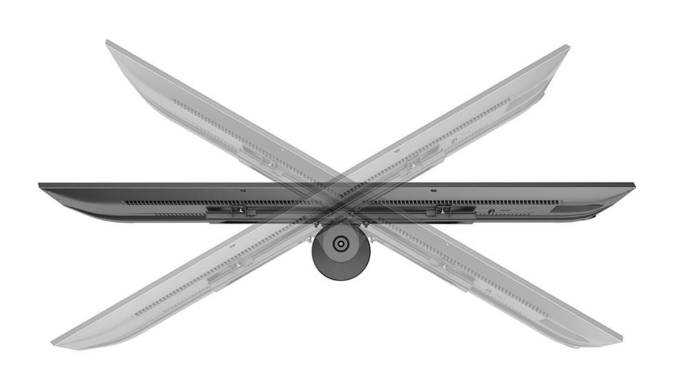 Neomounts supporto da tavolo per TV con fissaggio al piano