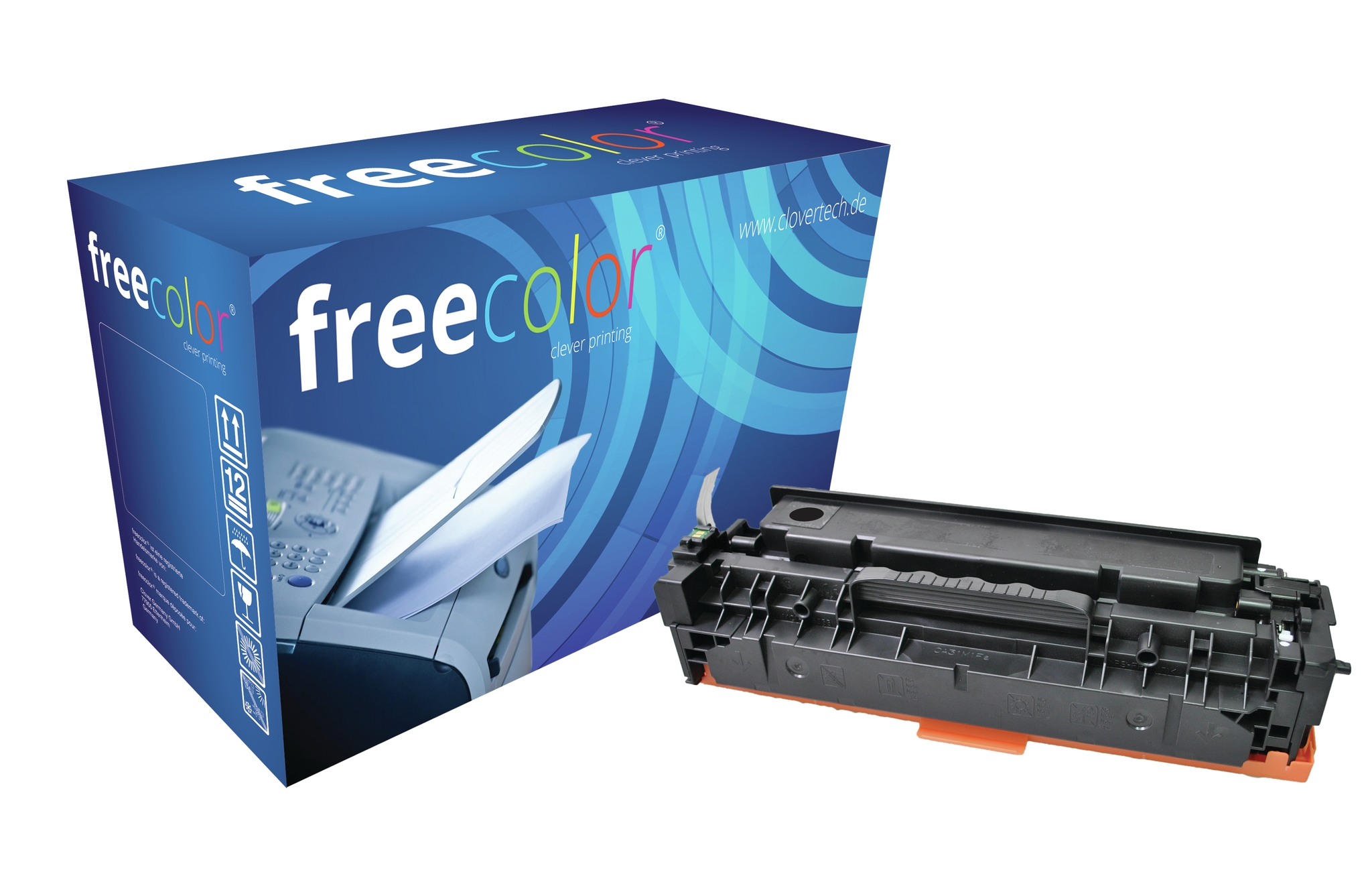 Freecolor 2025K-FRC cartuccia toner 1 pz Nero