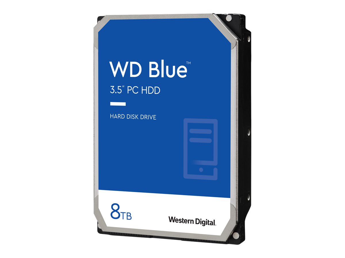 WD Blue WD80EAZZ - Festplatte - 8 TB - intern - 3.5 (8.9 cm)