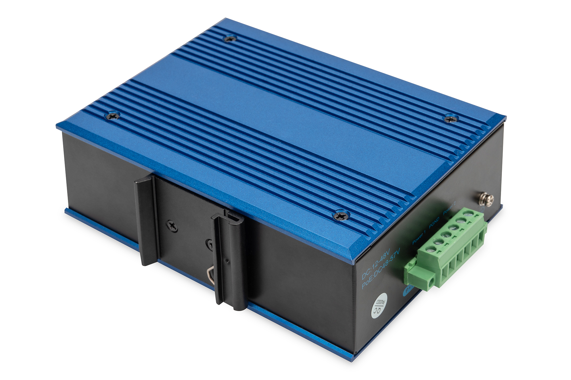 Digitus Conmutador Industrial PoE de 8 puertos 10/100Base-TX(PoE) a 100Base-FX