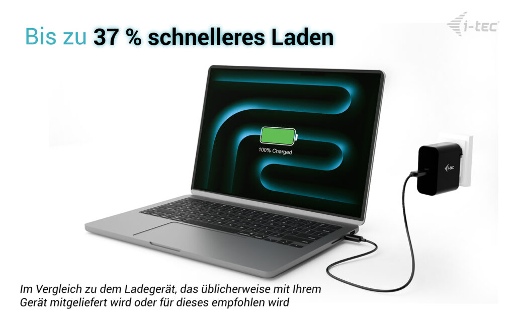 i-tec 100W USB-C GaN Charger