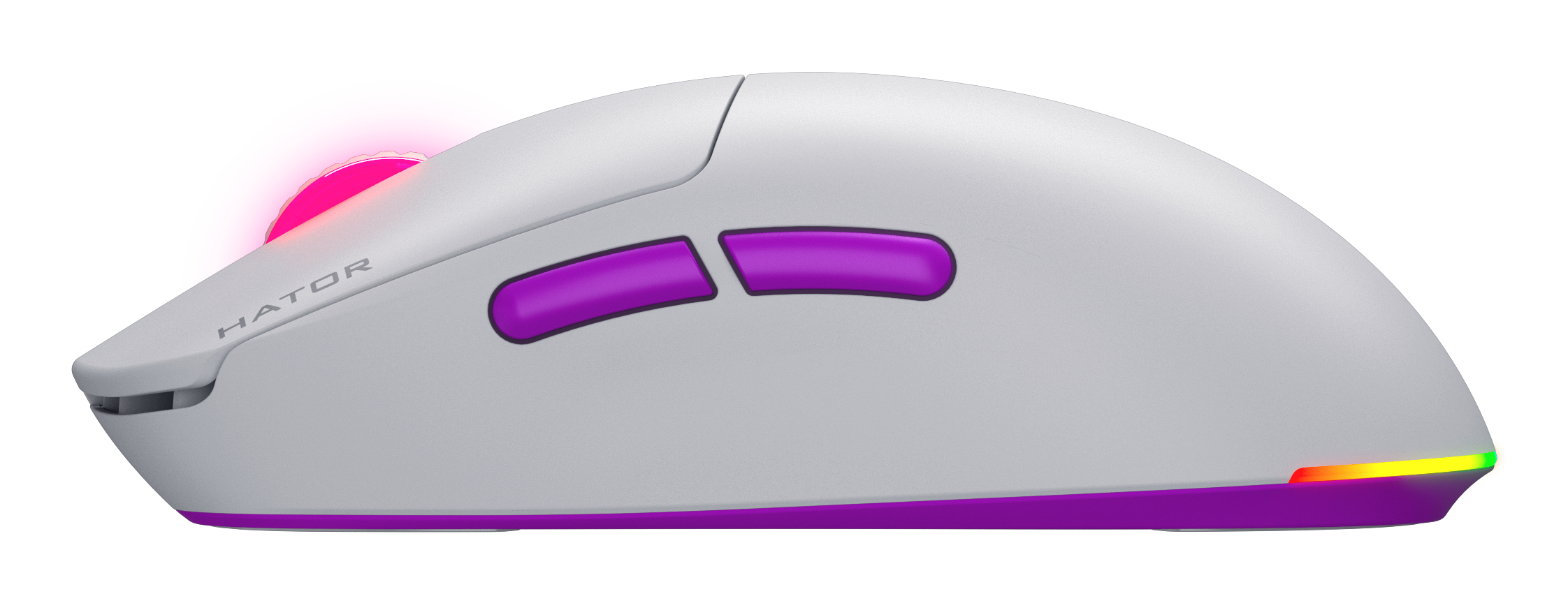 HATOR Quasar 3 Ultra 8K Wireless mouse Gaming Ambidestro RF Wireless + Bluetooth + USB Type-A Ottico 30000 DPI