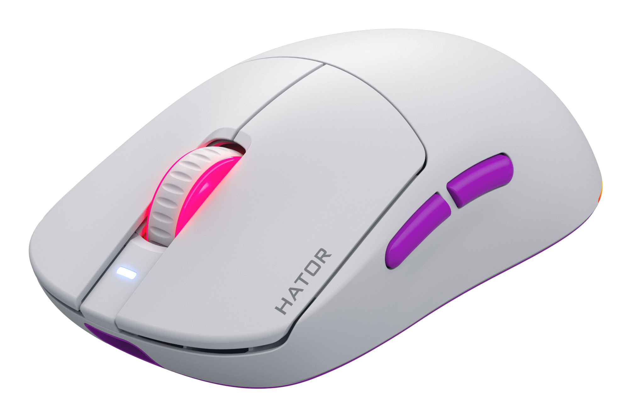 HATOR Quasar 3 Ultra 8K Wireless mouse Gaming Ambidestro RF Wireless + Bluetooth + USB Type-A Ottico 30000 DPI