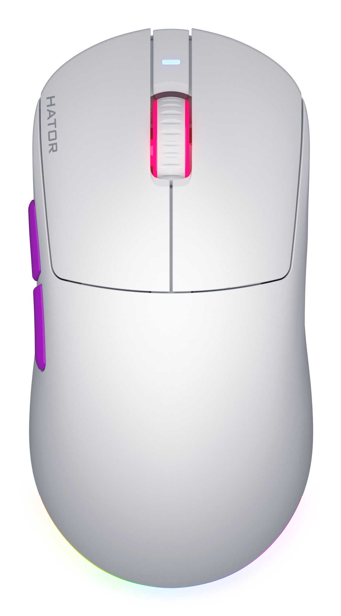 HATOR Quasar 3 Ultra 8K Wireless mouse Gaming Ambidestro RF Wireless + Bluetooth + USB Type-A Ottico 30000 DPI