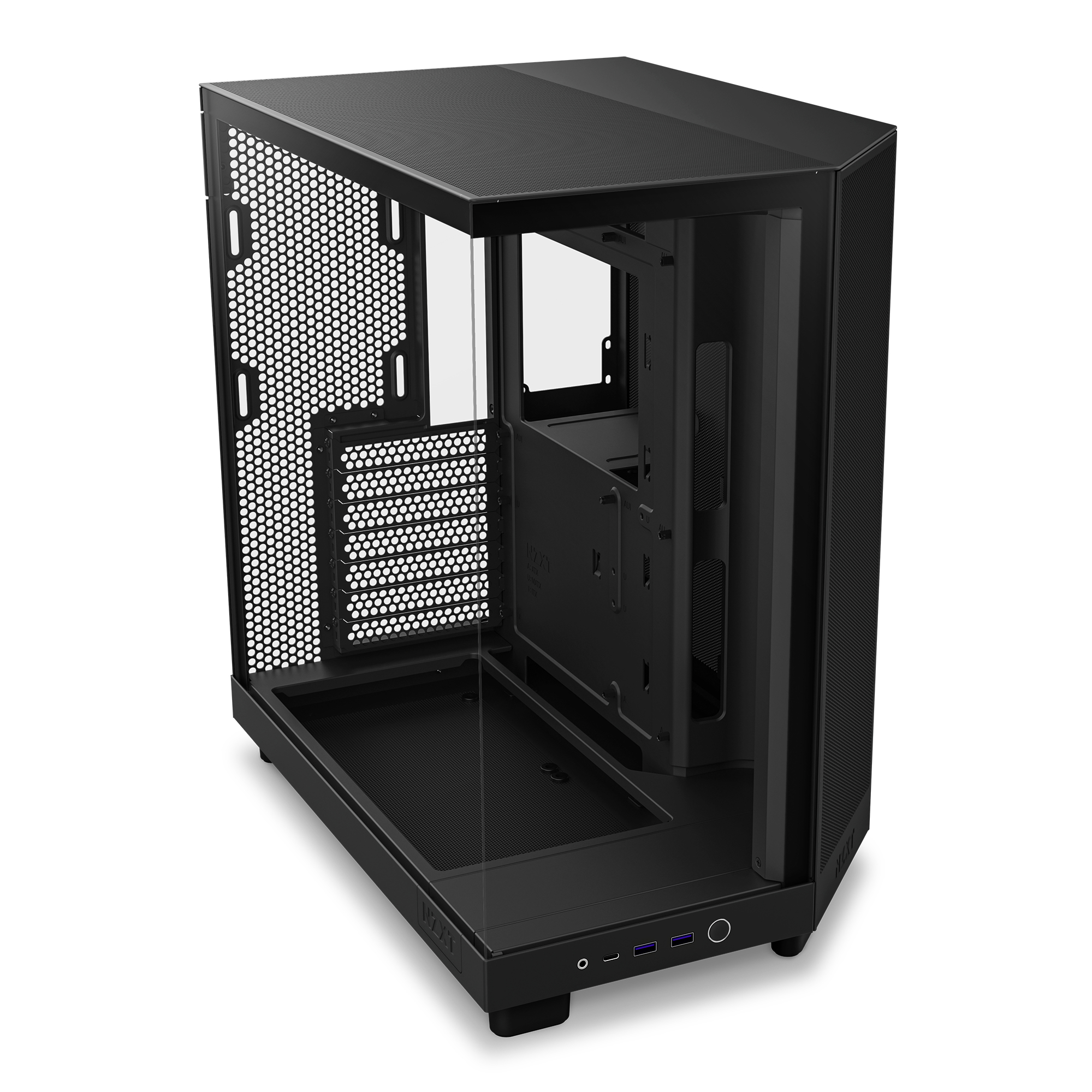 NZXT H series H6 Flow - Mid tower - ATX - Seitenteil mit Fenster (geh�rtetes Glas)