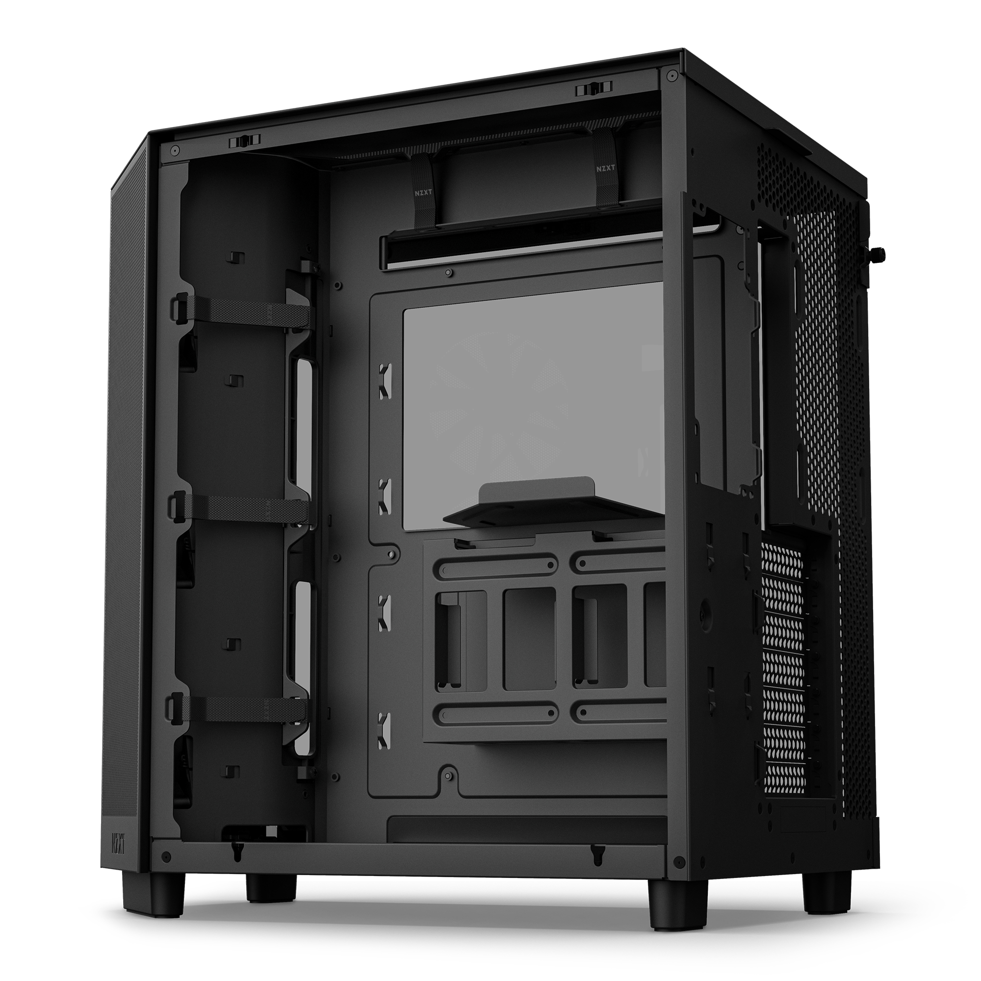 NZXT H series H6 Flow - Mid tower - ATX - Seitenteil mit Fenster (geh�rtetes Glas)