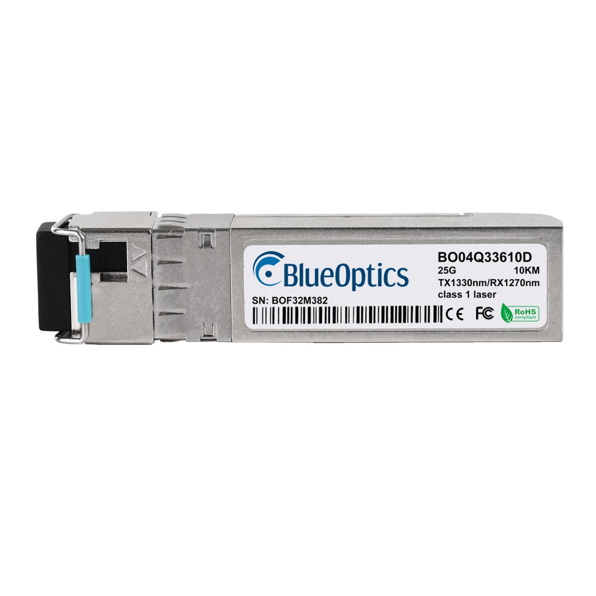 BlueOptics SFP28-25G-BX-D-10KM-NG-BO network transceiver module Fiber optic 25000 Mbit/s