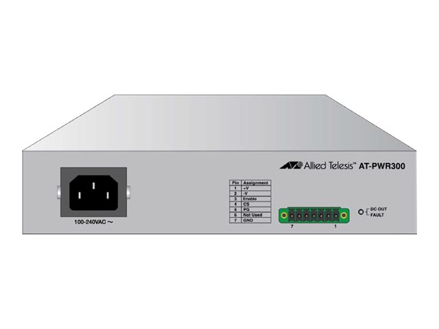 Allied Telesis AT-PWR300-50 power supply unit 300 W 1U Grey