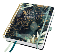 Sigel Wochenagenda Glamorous Leaves Pflanze 2026 Mehrfarbig