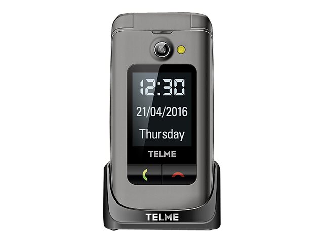 TELME X200 6,1 cm (2.4) 90 g Nero Telefono di livello base