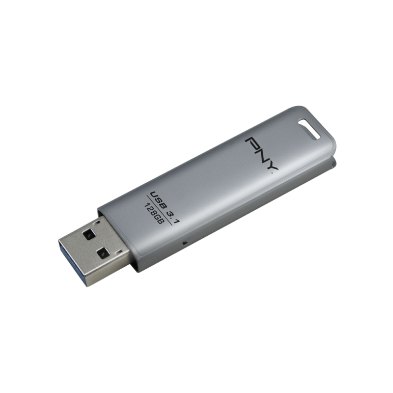 PNY Elite Steel - USB-Flash-Laufwerk - 128 GB