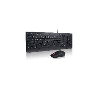 Lenovo 4X30L79921 clavier Souris incluse USB QWERTY Anglais britannique Noir