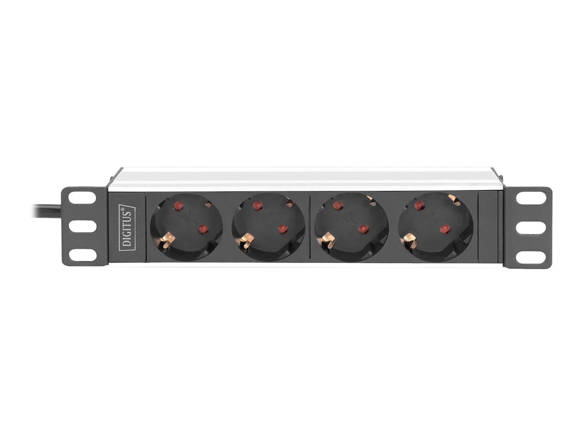 Regleta Bremounta con función de carga USB 5-tomas negro 3m H05VV-F 3G1,5