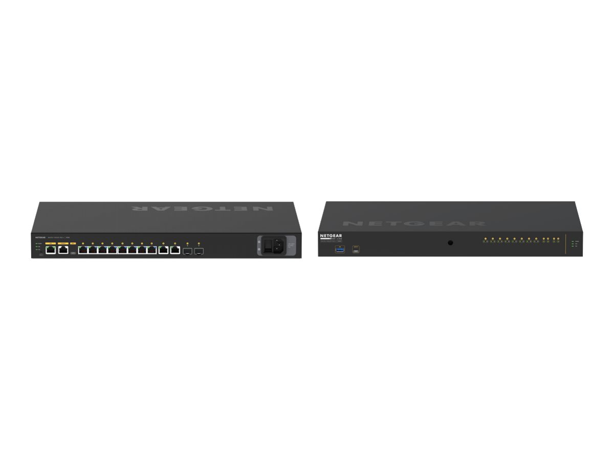 NETGEAR M4250-10G2XF-PoE++ Gr L2/L3 Gigabit Ethernet (10/100/1000) Connexion Ethernet, supportant lalimentation via ce port (PoE) 1U Noir