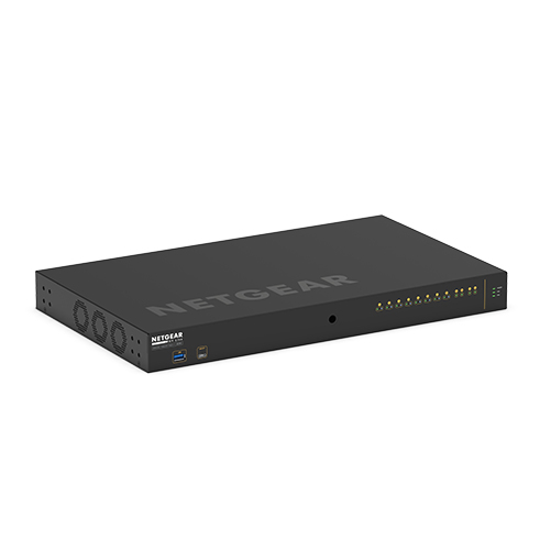 NETGEAR M4250-10G2XF-PoE++ Gr L2/L3 Gigabit Ethernet (10/100/1000) Connexion Ethernet, supportant lalimentation via ce port (PoE) 1U Noir