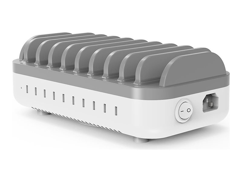 Compulocks Ladestation - 200 watt - 3 A - 10 Ausgabeanschlussstellen (USB-C)