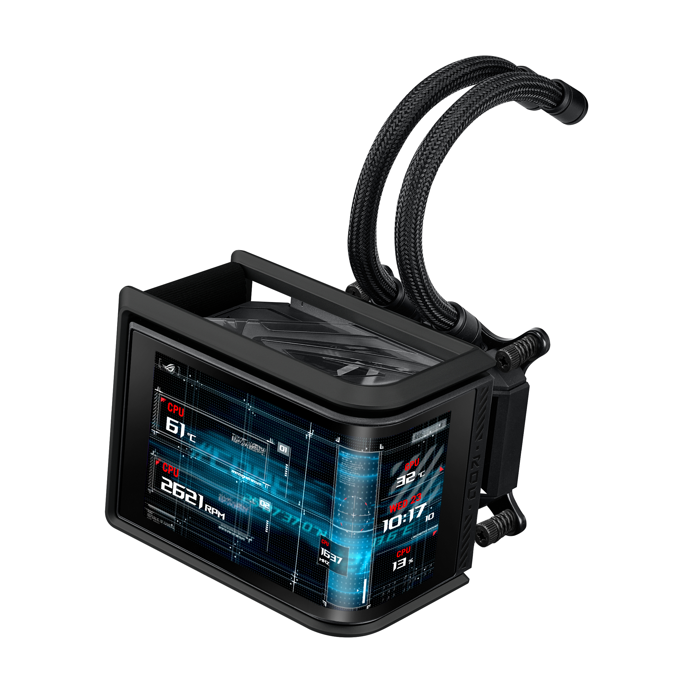 ASUS ROG Ryuo IV SLC 360 ARGB Processore Raffreddatore di liquidi tutto in uno 12 cm Nero