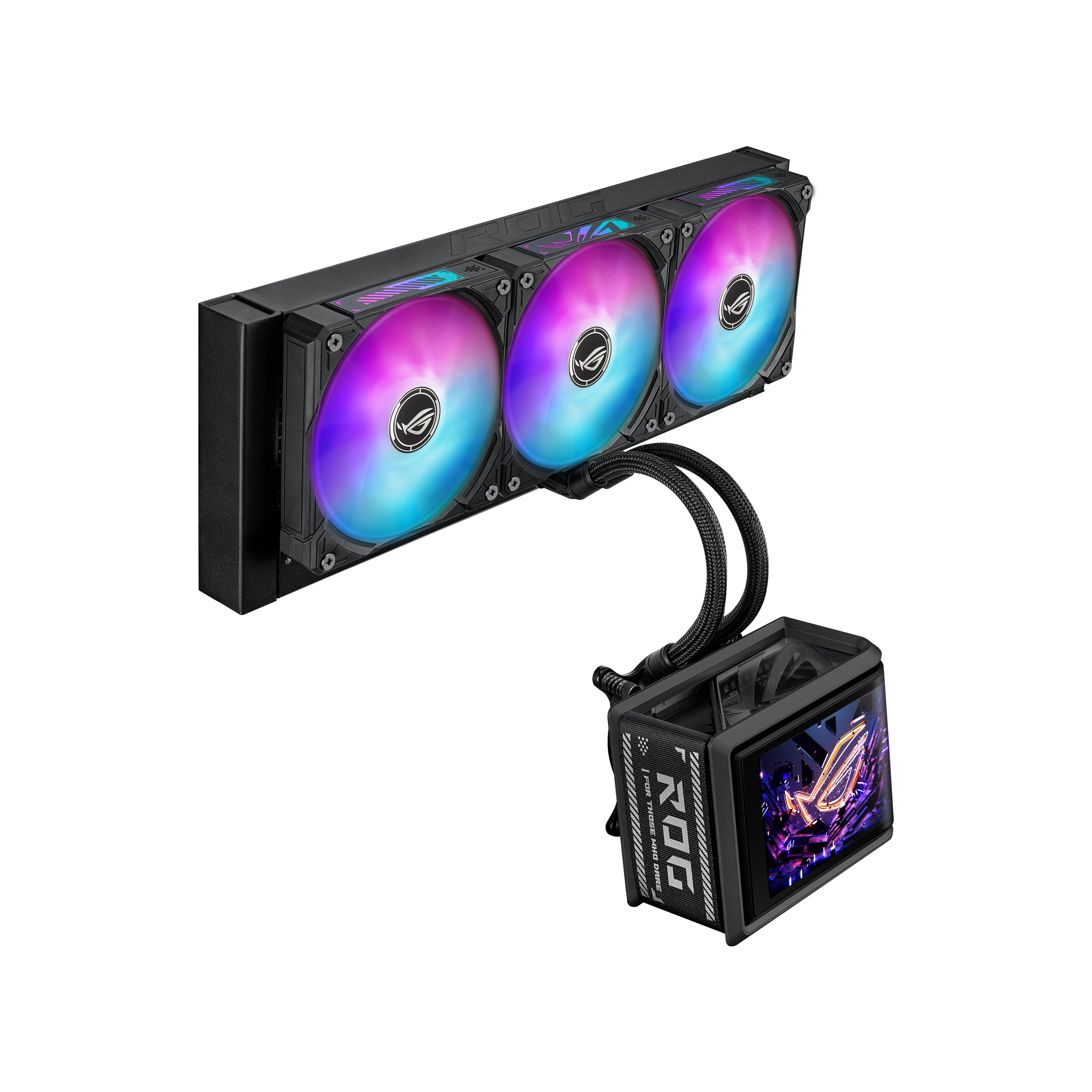 ASUS ROG Ryuo IV SLC 360 ARGB Processore Raffreddatore di liquidi tutto in uno 12 cm Nero