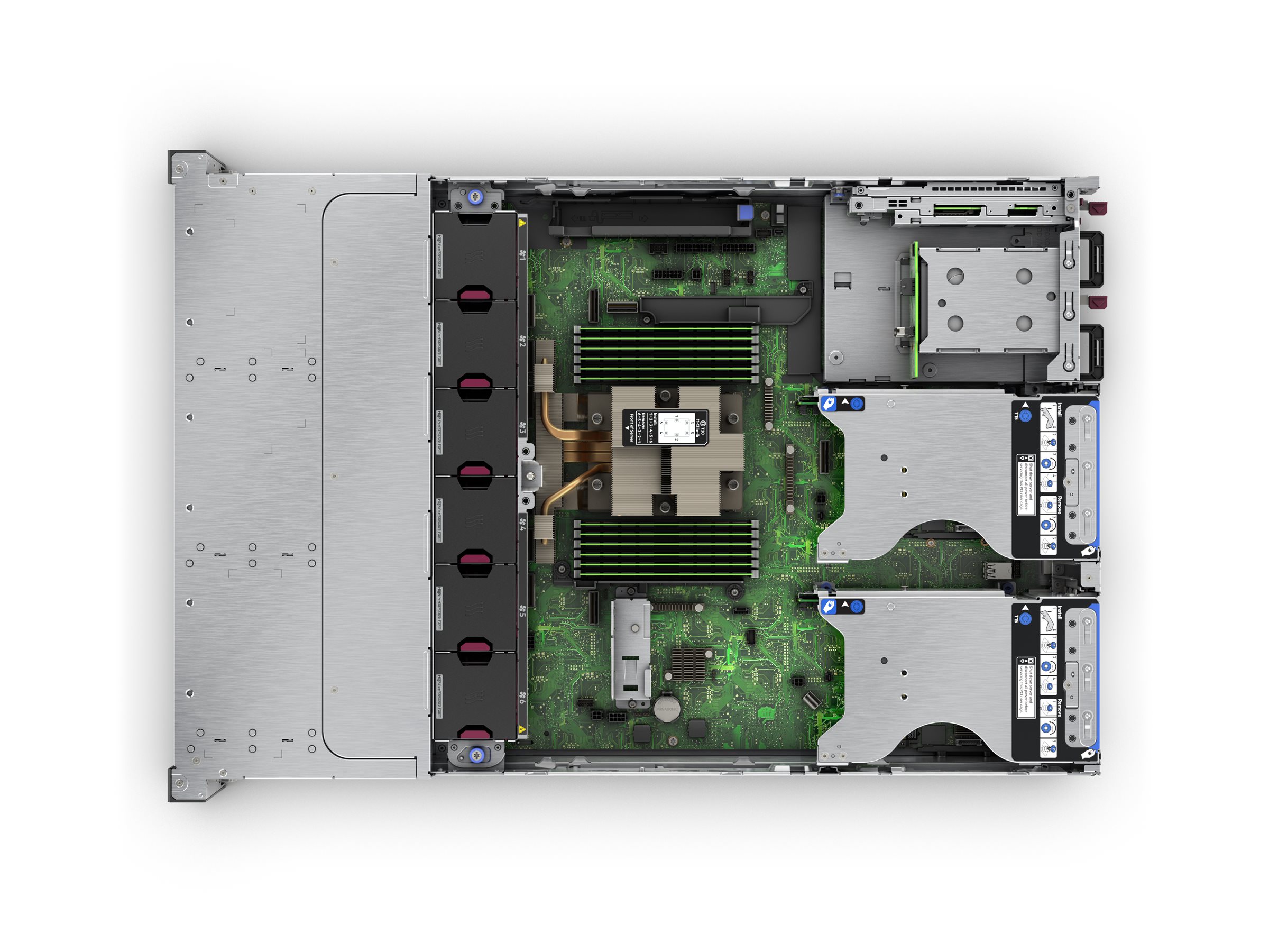 HPE ProLiant DL345 Gen11 - Server - Rack-Montage - 2U - 1-Weg - 1 x EPYC 9115 / 2.6 GHz - RAM 64 GB - SATA/SAS - Hot-Swap 8.9 cm (3.5)