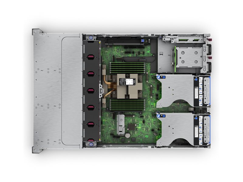 HPE ProLiant DL345 Gen11 - Server - Rack-Montage - 2U - 1-Weg - 1 x EPYC 9115 / 2.6 GHz - RAM 64 GB - SATA/SAS - Hot-Swap 8.9 cm (3.5)
