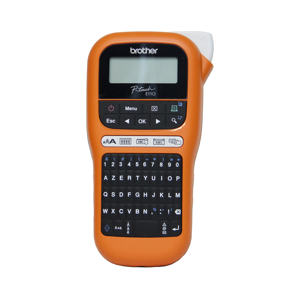 Brother PT-E110 impresora de etiquetas Transferencia t�rmica 180 x 180 DPI 20 mm/s HGe/TZe QWERTY