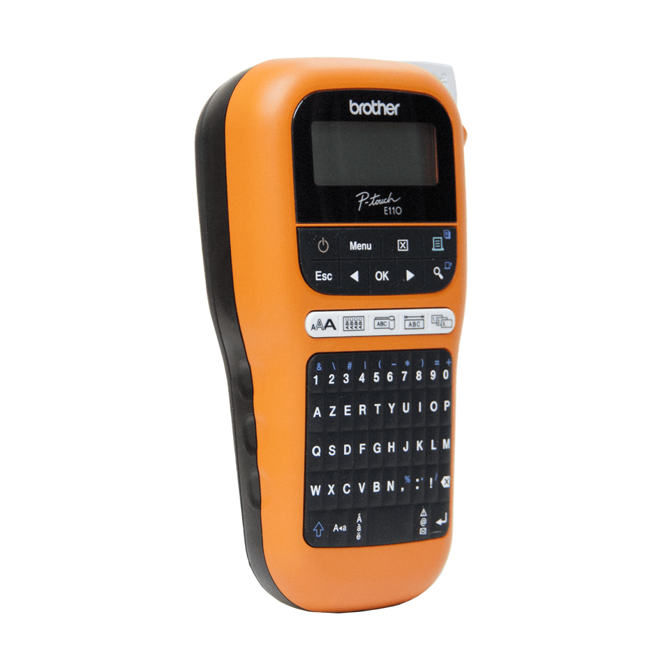 Brother PT-E110 impresora de etiquetas Transferencia t�rmica 180 x 180 DPI 20 mm/s HGe/TZe QWERTY