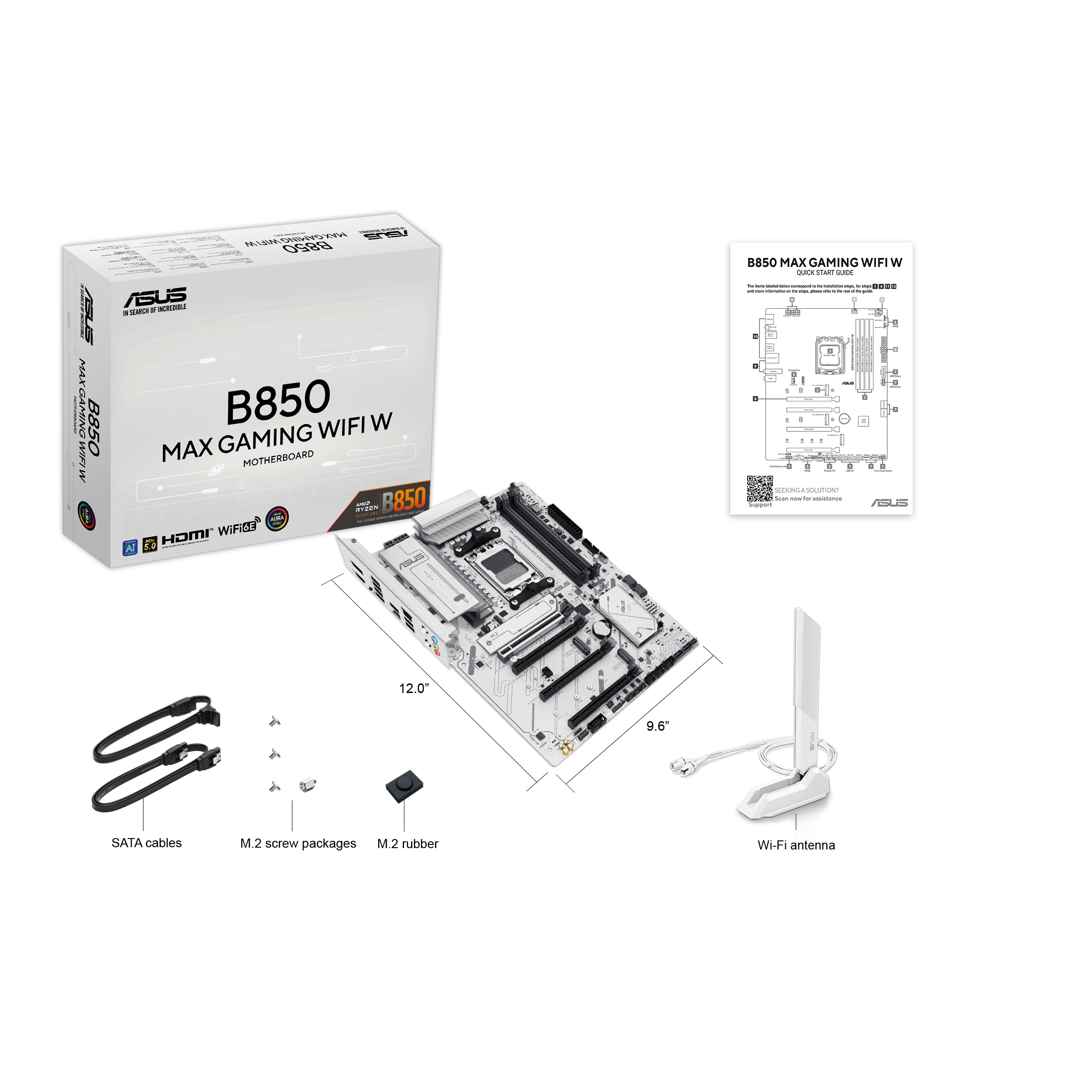 ASUS B850 MAX GAMING WIFI W