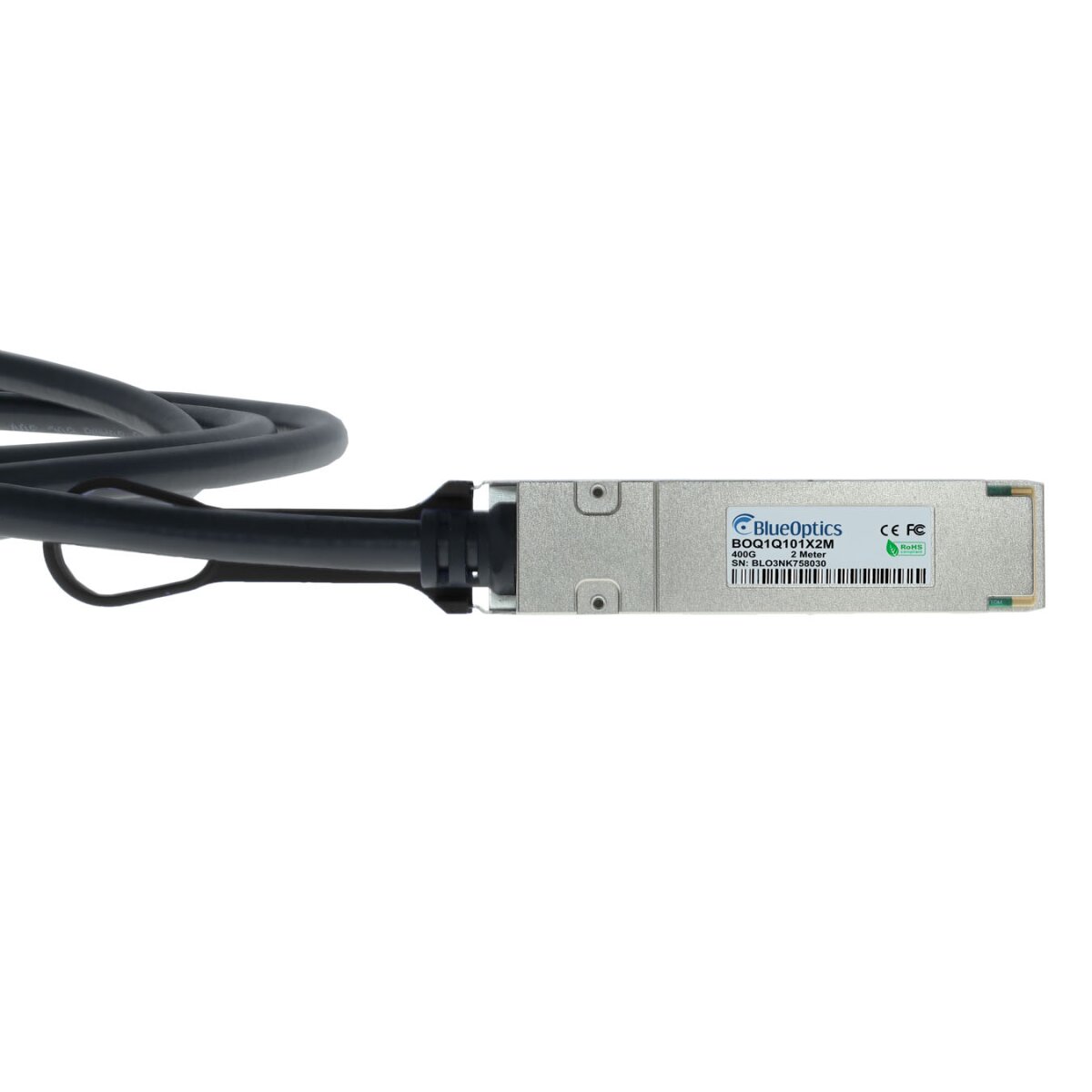 BlueOptics Supermicro CBL-NTWK-0912-QSFP-2 QSFP112 BlueLAN Direct Attach Kabel, 400GBASE-CR4, , 1.5 Meter