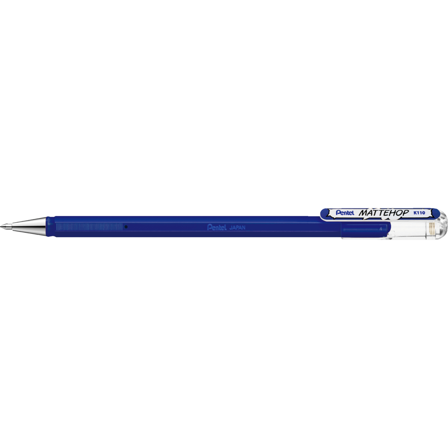 Pentel Mattehop Stylos � encre gel avec bouchon Fin Bleu 1 pi�ce(s)