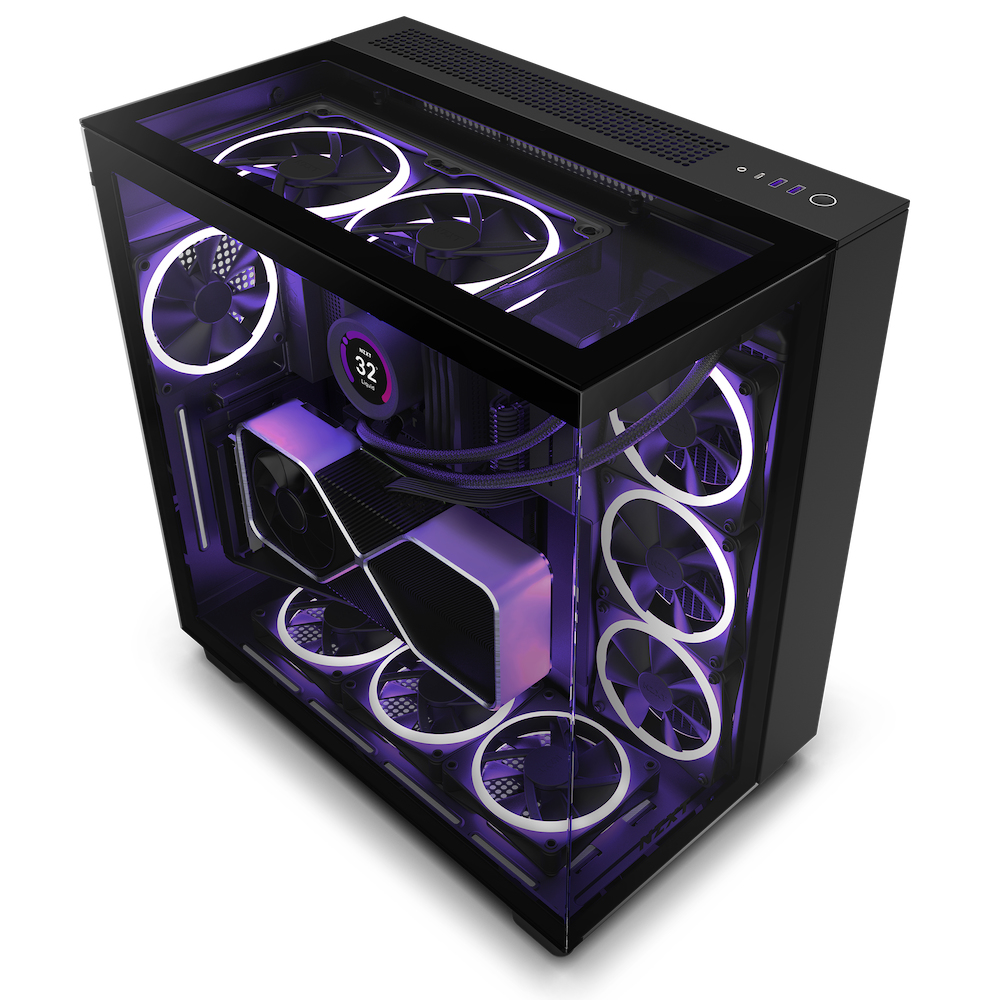 NZXT H9 Elite Midi Tower Noir