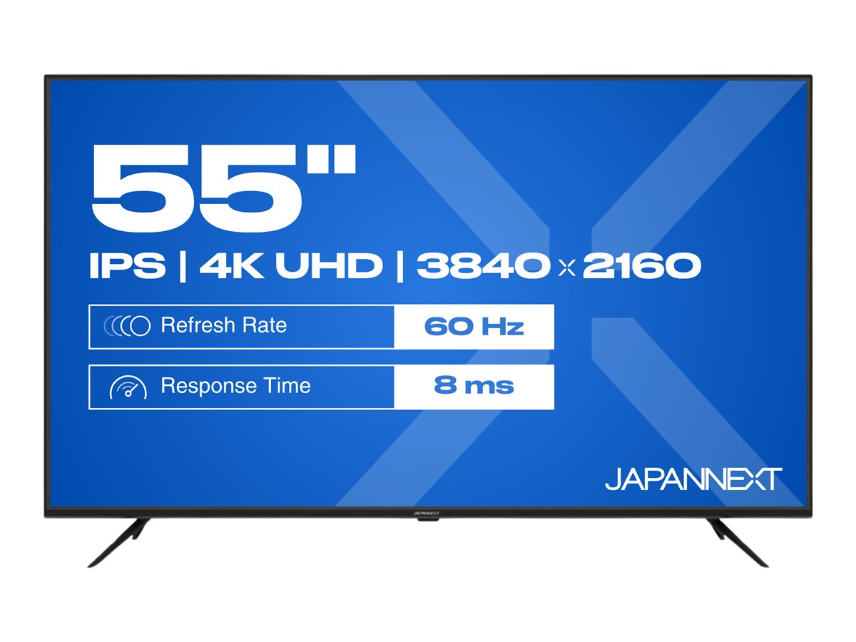 JAPANNEXT JN-IPS550UHD60F - 140 cm (55) Diagonalklasse LCD-Display mit LED-Hintergrundbeleuchtung - 4K UHD (2160p)