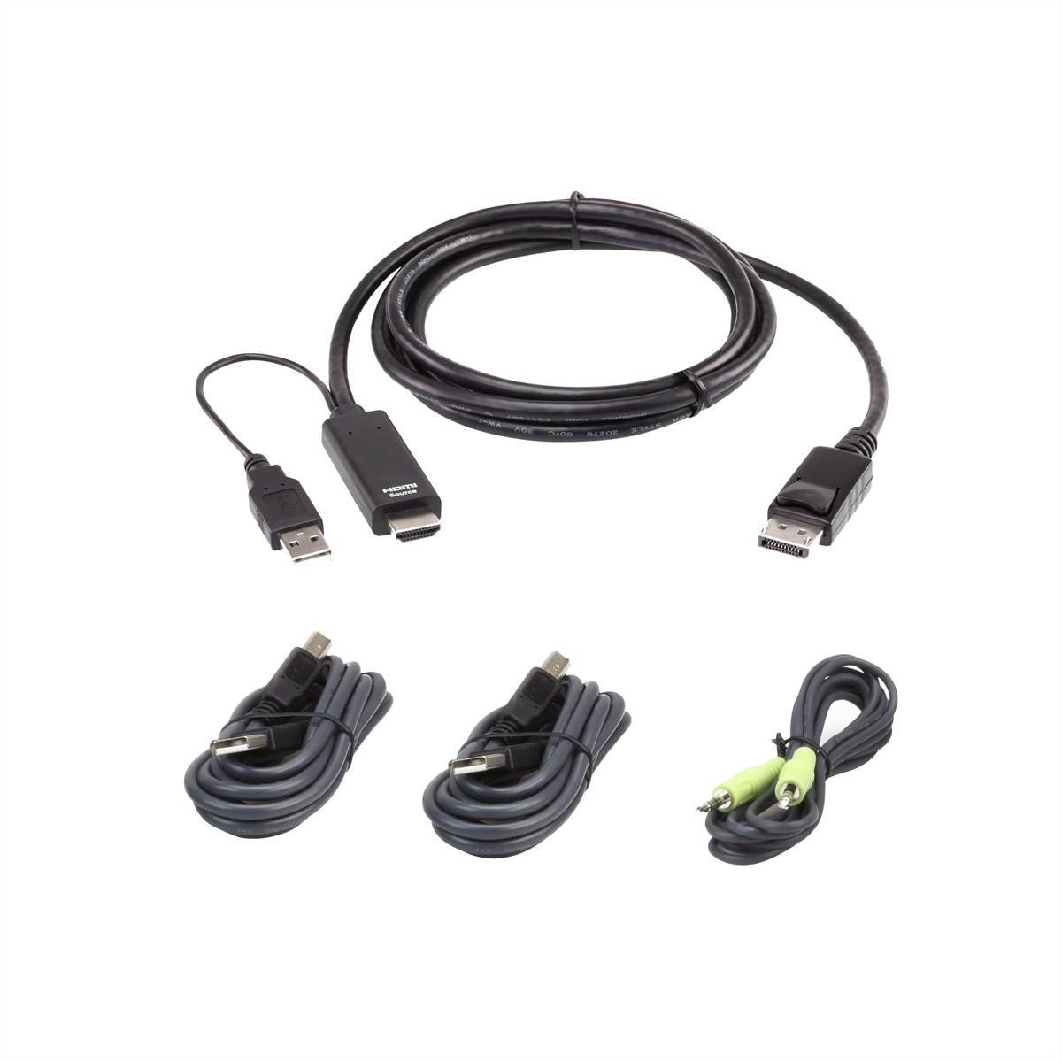 ATEN Kit de cable para conexi�n KVM seguro universal de 1,8 m