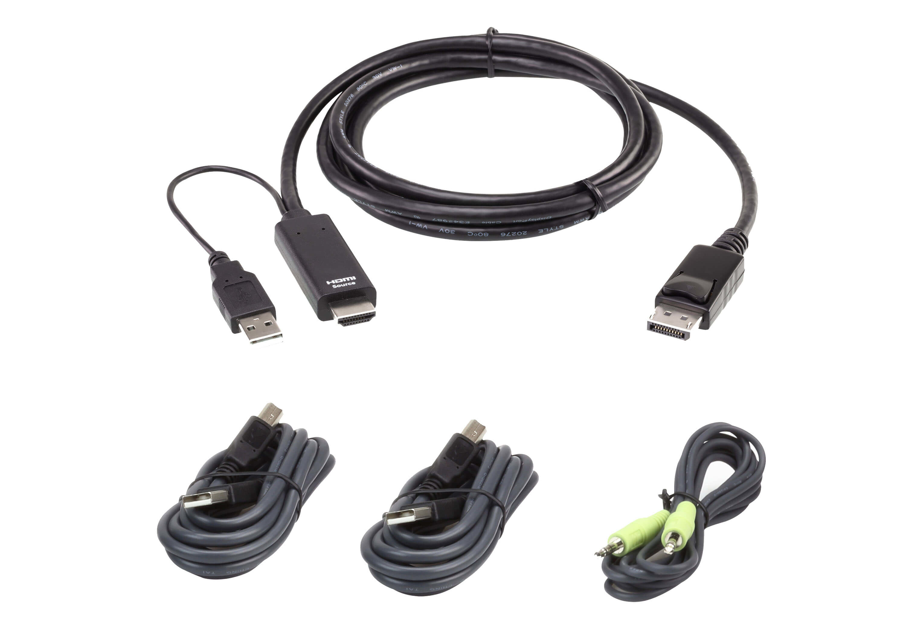 ATEN Kit de cable para conexi�n KVM seguro universal de 1,8 m
