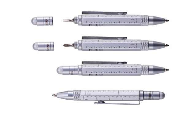Troika Kugelschreiber LILIPUT TOOL PEN grau