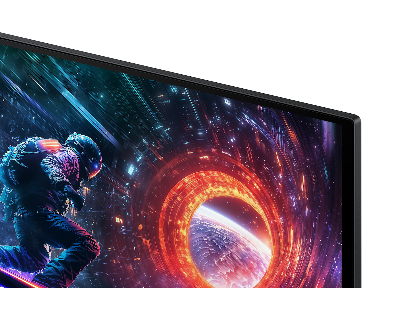 Samsung LS27FG500SUXEN computer monitor 68.6 cm (27) 2560 x 1440 pixels Quad HD OLED Black