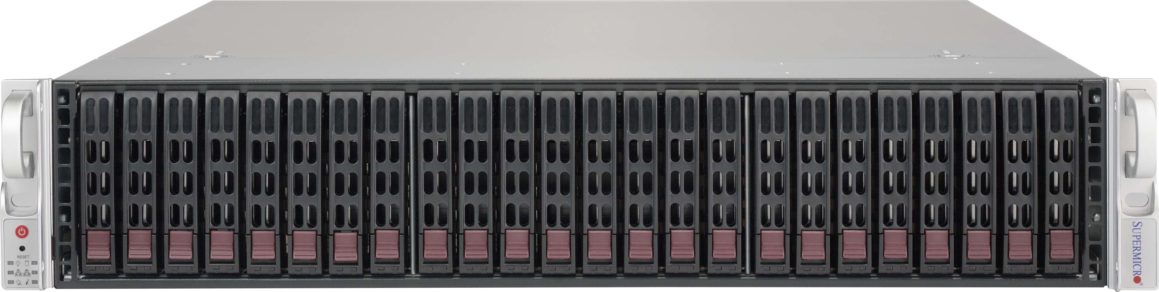 Supermicro CSE-216BE1C-R609JBOD bo�tier de disques Rack (2 U) Noir