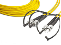 Lightwin High Quality Duplex LWL Patchkabel, SM, ST - ST