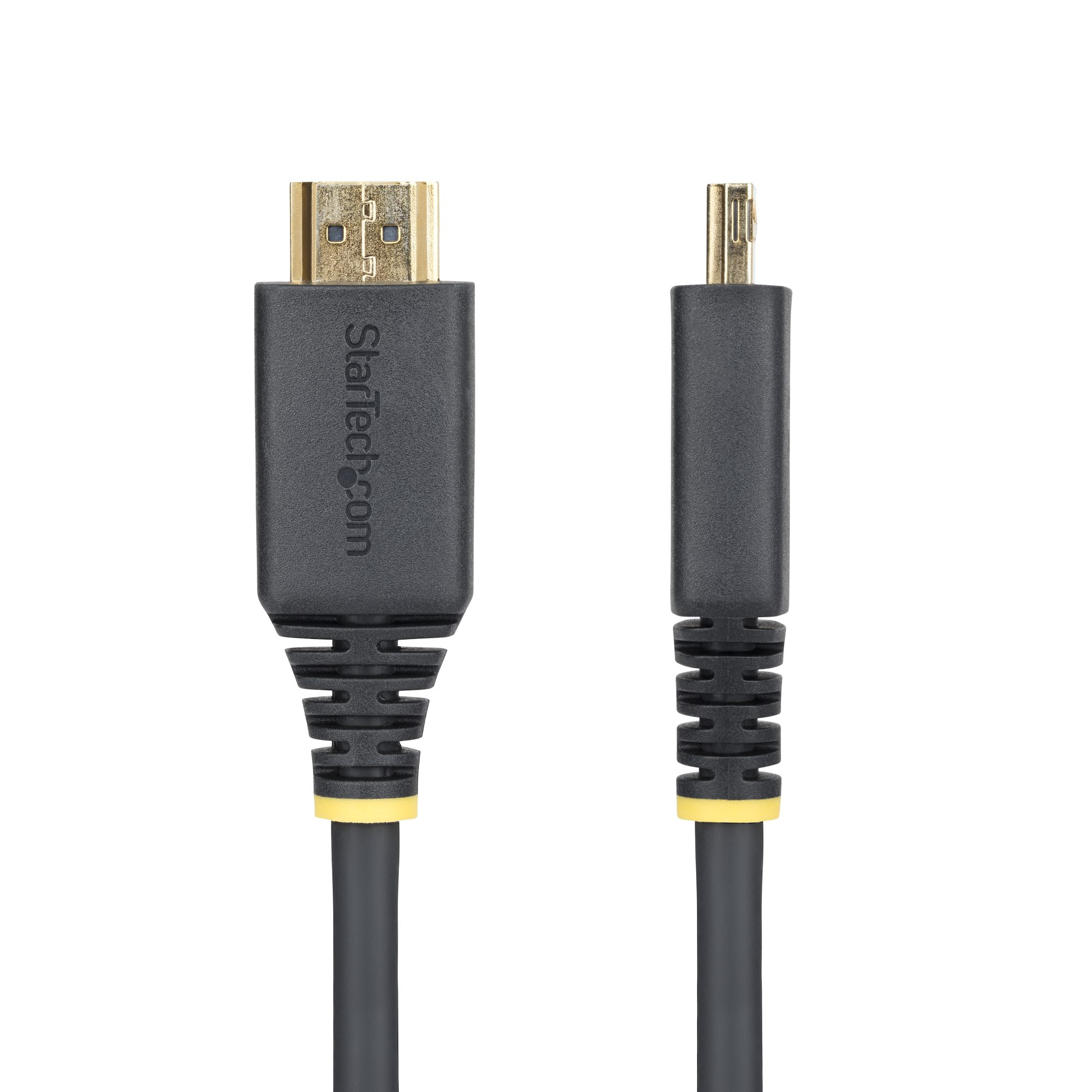 StarTech.com C�ble HDMI Haute Vitesse de 50 cm avec Connecteurs � Verrouillage, 4K 60 Hz/1440p 144 Hz, HDR10/HDCP 2.2/ARC, 18 Gbps, C�ble UHD HDMI pour T�l�viseur/Moniteur/�cran, Gaine TPE