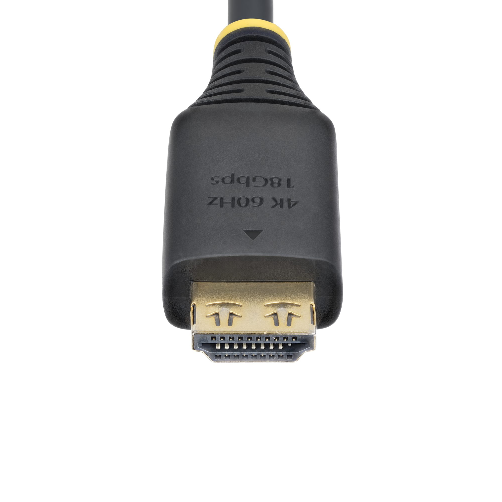 StarTech.com C�ble HDMI Haute Vitesse de 50 cm avec Connecteurs � Verrouillage, 4K 60 Hz/1440p 144 Hz, HDR10/HDCP 2.2/ARC, 18 Gbps, C�ble UHD HDMI pour T�l�viseur/Moniteur/�cran, Gaine TPE