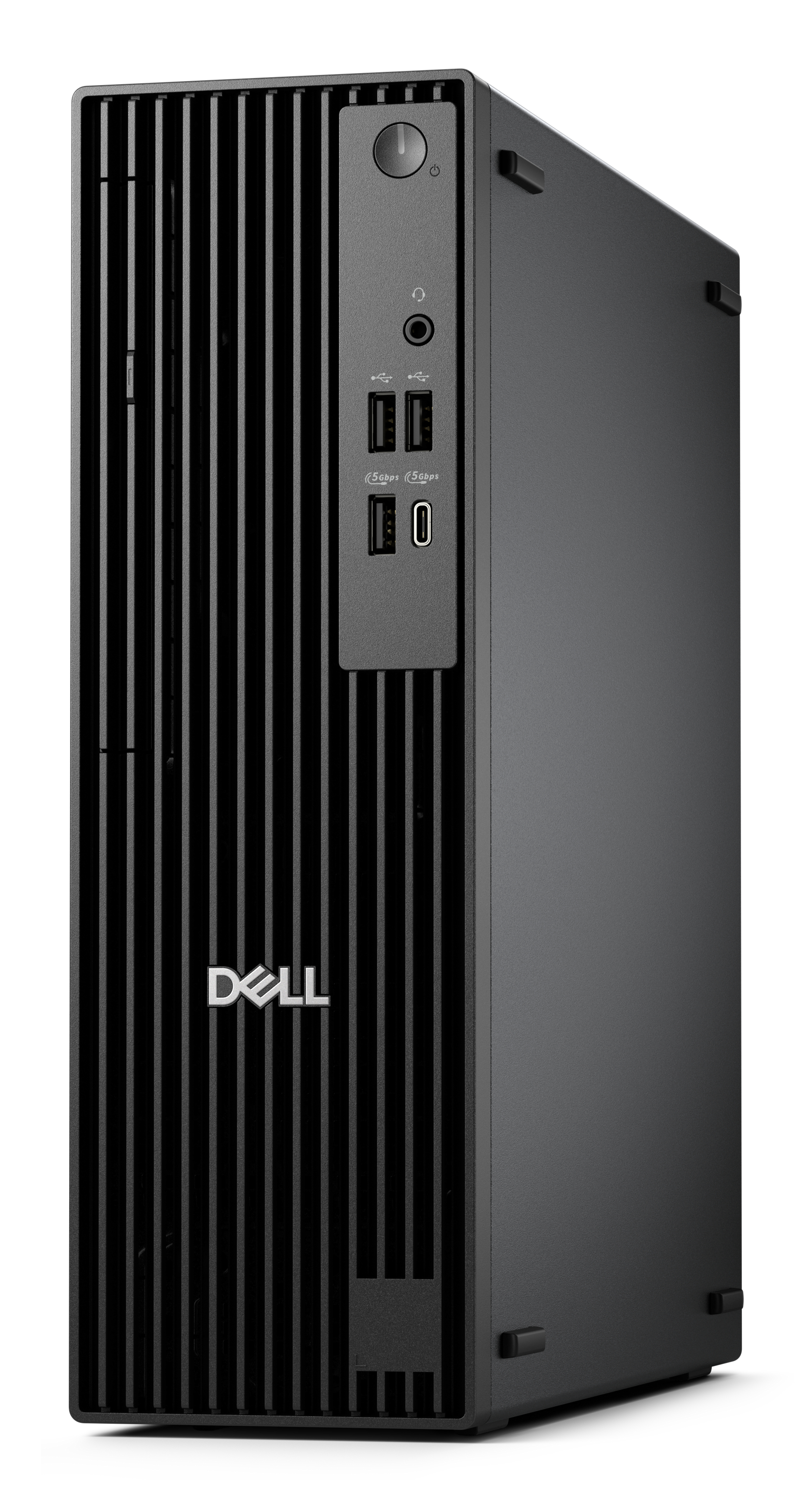 Dell Pro Slim QCS1250 - Schlanker Desktop - Core i5 i5-14500 / 2.6 GHz - RAM 16 GB - SSD 512 GB - NVMe - UHD Graphics 770 - 1GbE - Win 11 Pro - Monitor: keiner - Schwarz - BTS - mit 1 Jahr Basis Vor-Ort (AT, DE - 2 Jahre)