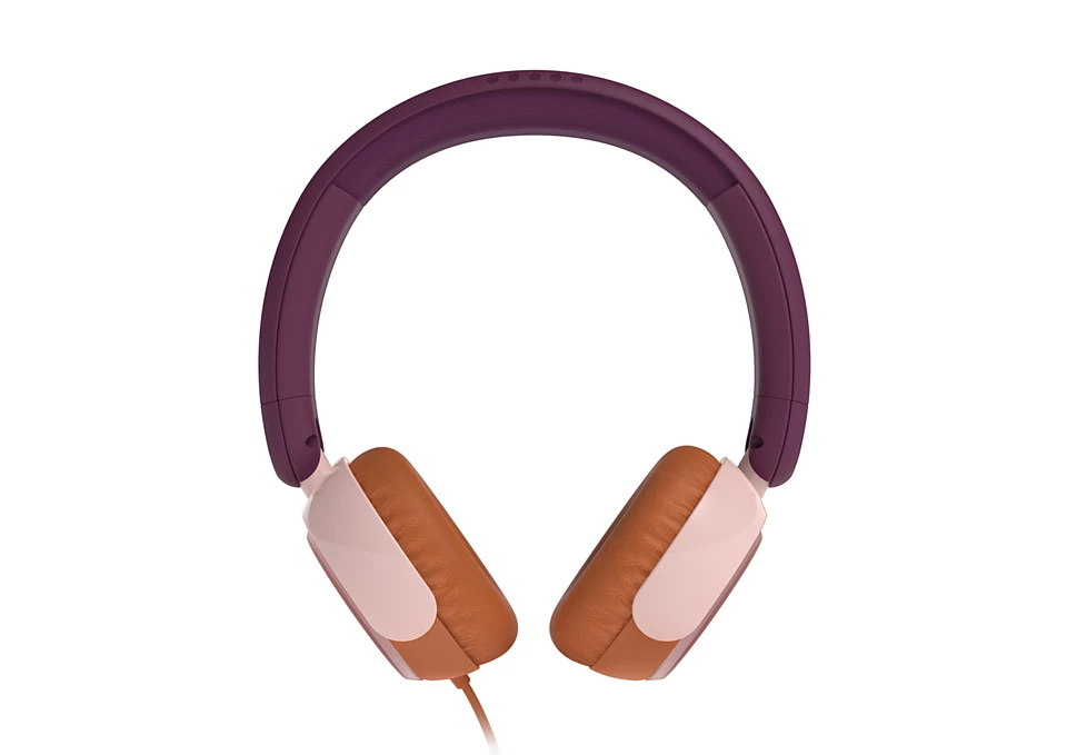 Philips 2000 series TAK2000MP/00 headphones/headset Wired Head-band Calls/Music USB Type-C Orange, Purple, Rose