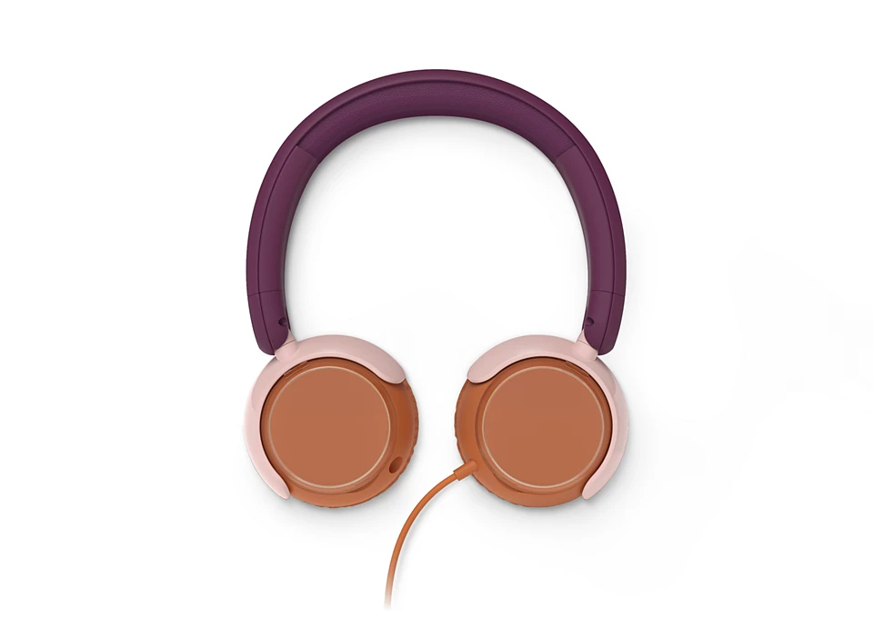 Philips 2000 series TAK2000MP/00 headphones/headset Wired Head-band Calls/Music USB Type-C Orange, Purple, Rose