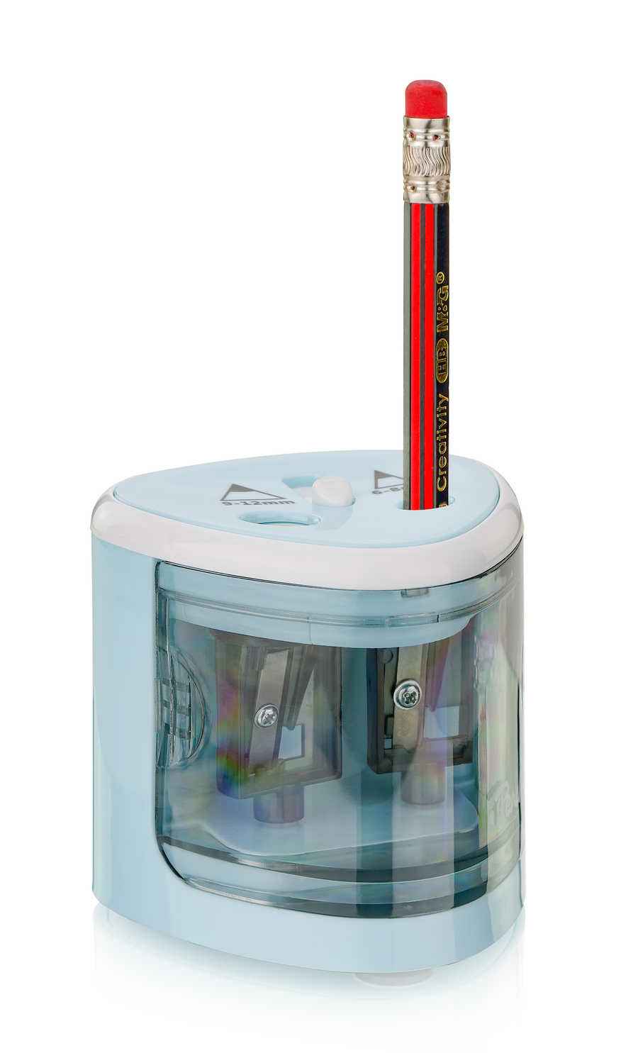 Peach PO102-BL taille-crayons Taille crayon lectrique Bleu