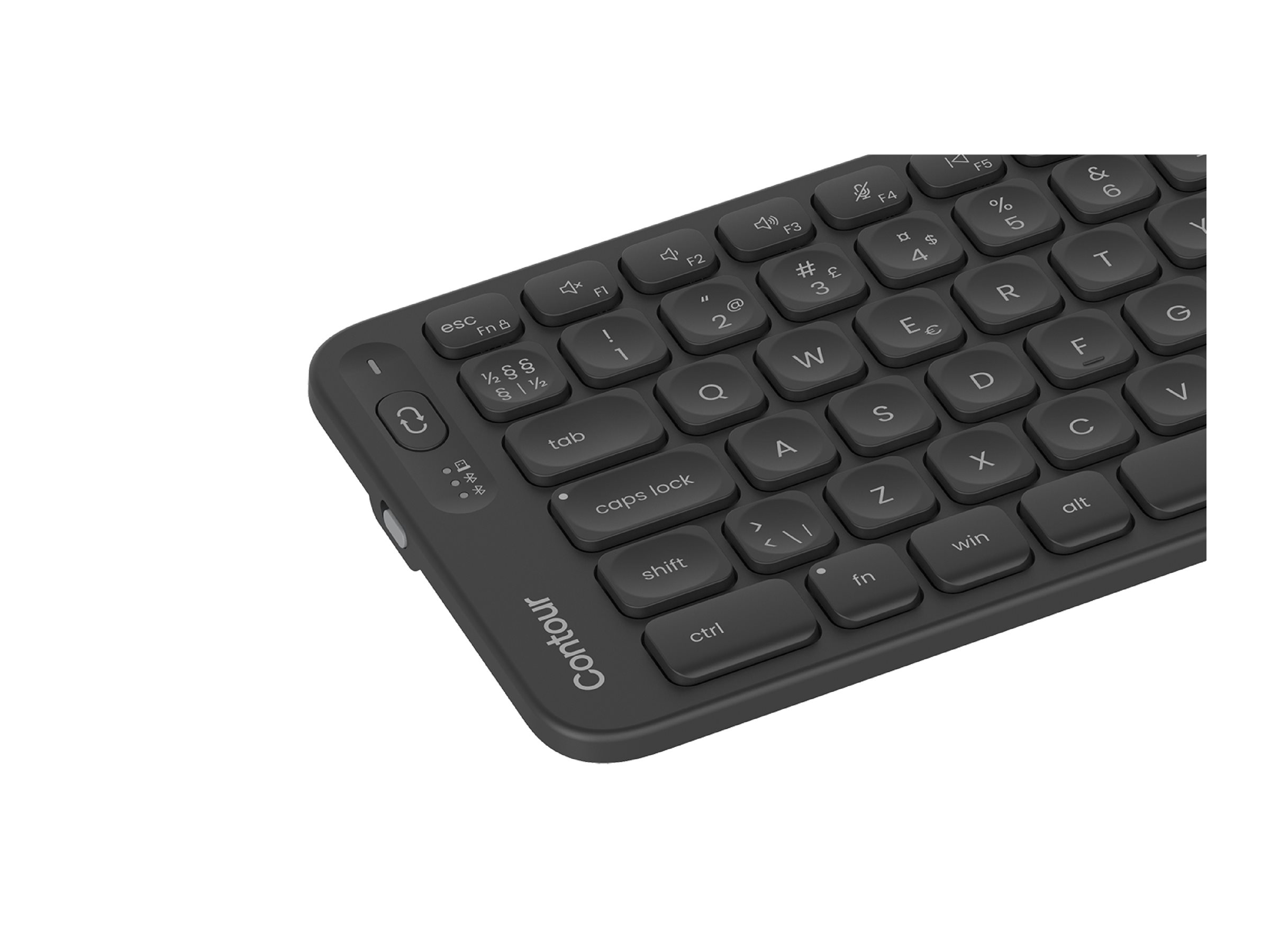 Contour Design Balance tastiera Ufficio RF senza fili + Bluetooth QWERTY Nordic Nero