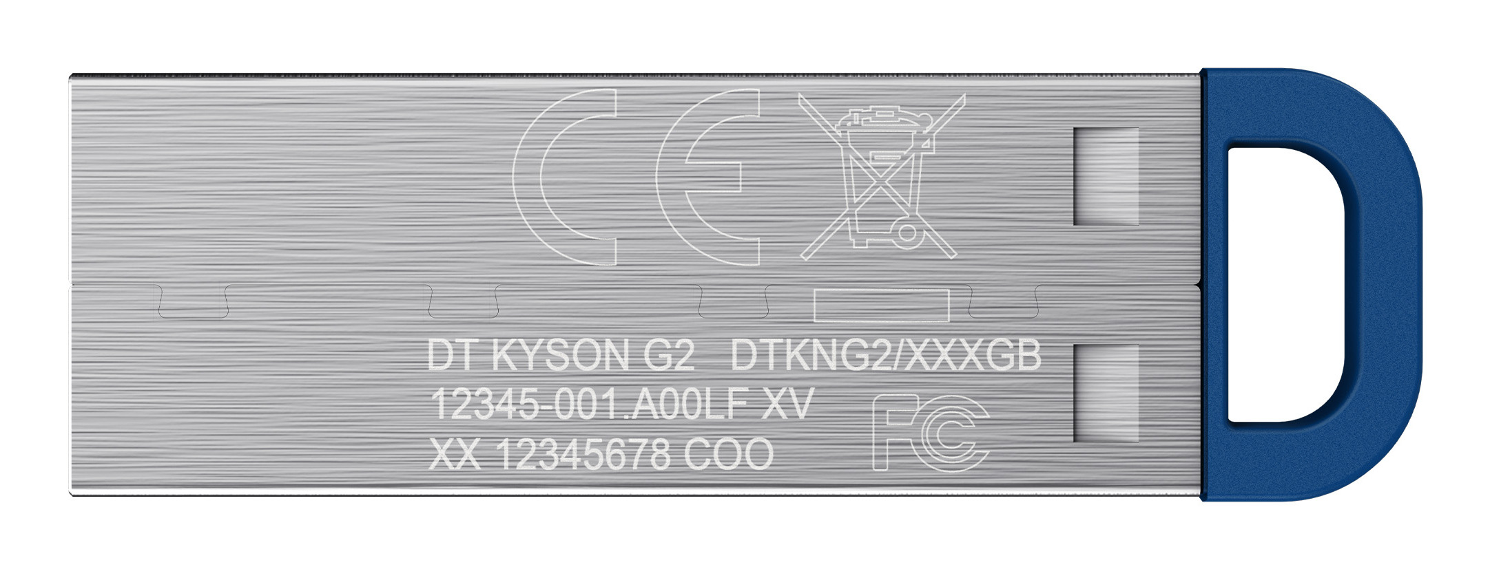 Kingston Technology DataTraveler 512 Go Kyson USB 3.2 Gen 1 en m�tal, jusqu� 220 Mo/s