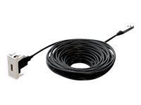 Supermicro Kindermann Konnect flex 45 click - Hohe Geschwindigkeit - HDMI-Kabel mit Ethernet - 5 m - Hybrid Kupfer/Kohlefaser - Active Optical Cable (AOC)