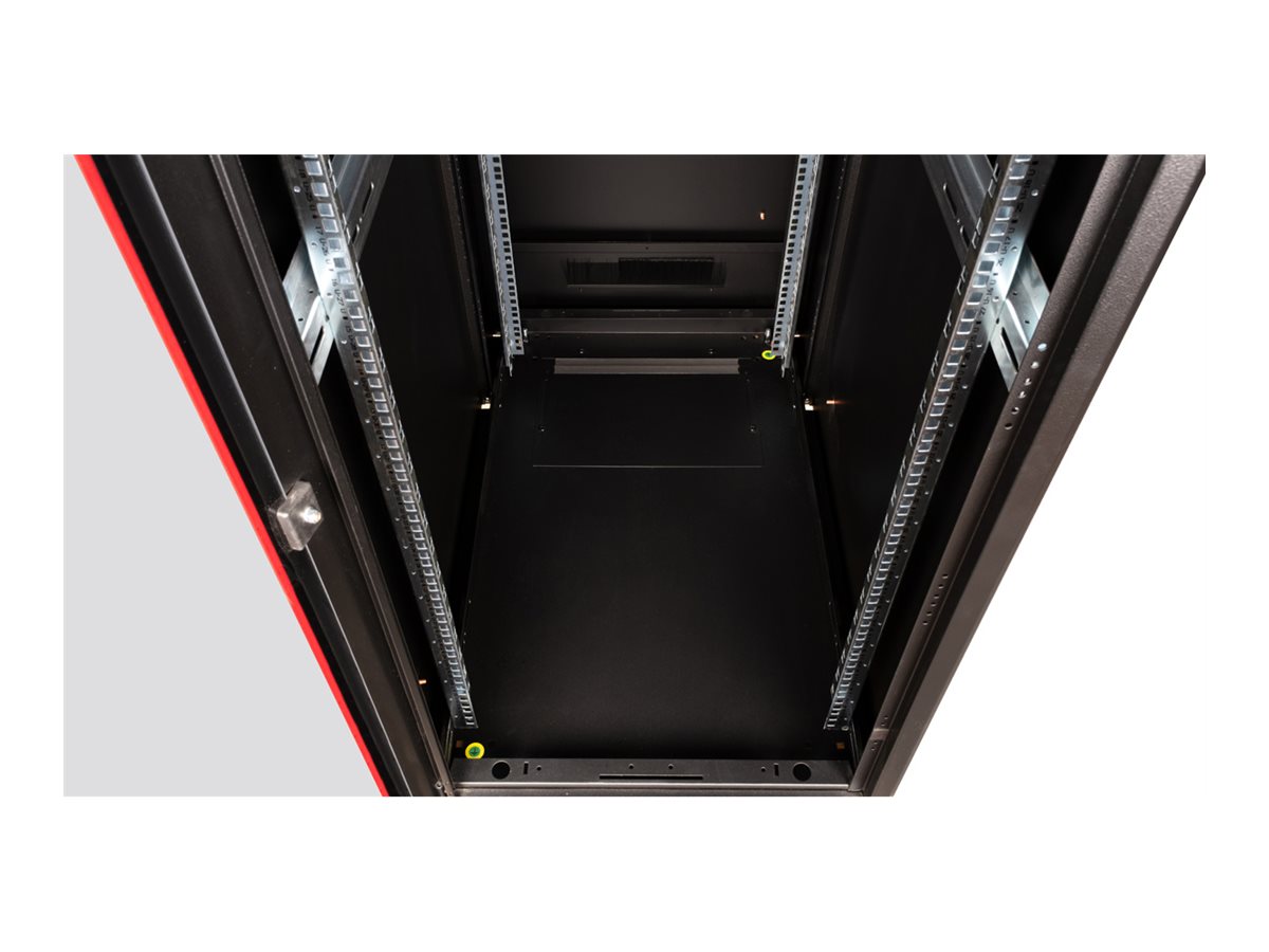 ROLINE Pro - Schrank Netzwerkschrank - RAL 9005, Jet Black - 42HE - 48.3 cm (19)