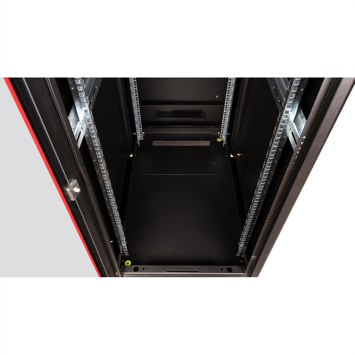ROLINE Pro - Schrank Netzwerkschrank - RAL 9005, Jet Black - 42HE - 48.3 cm (19)