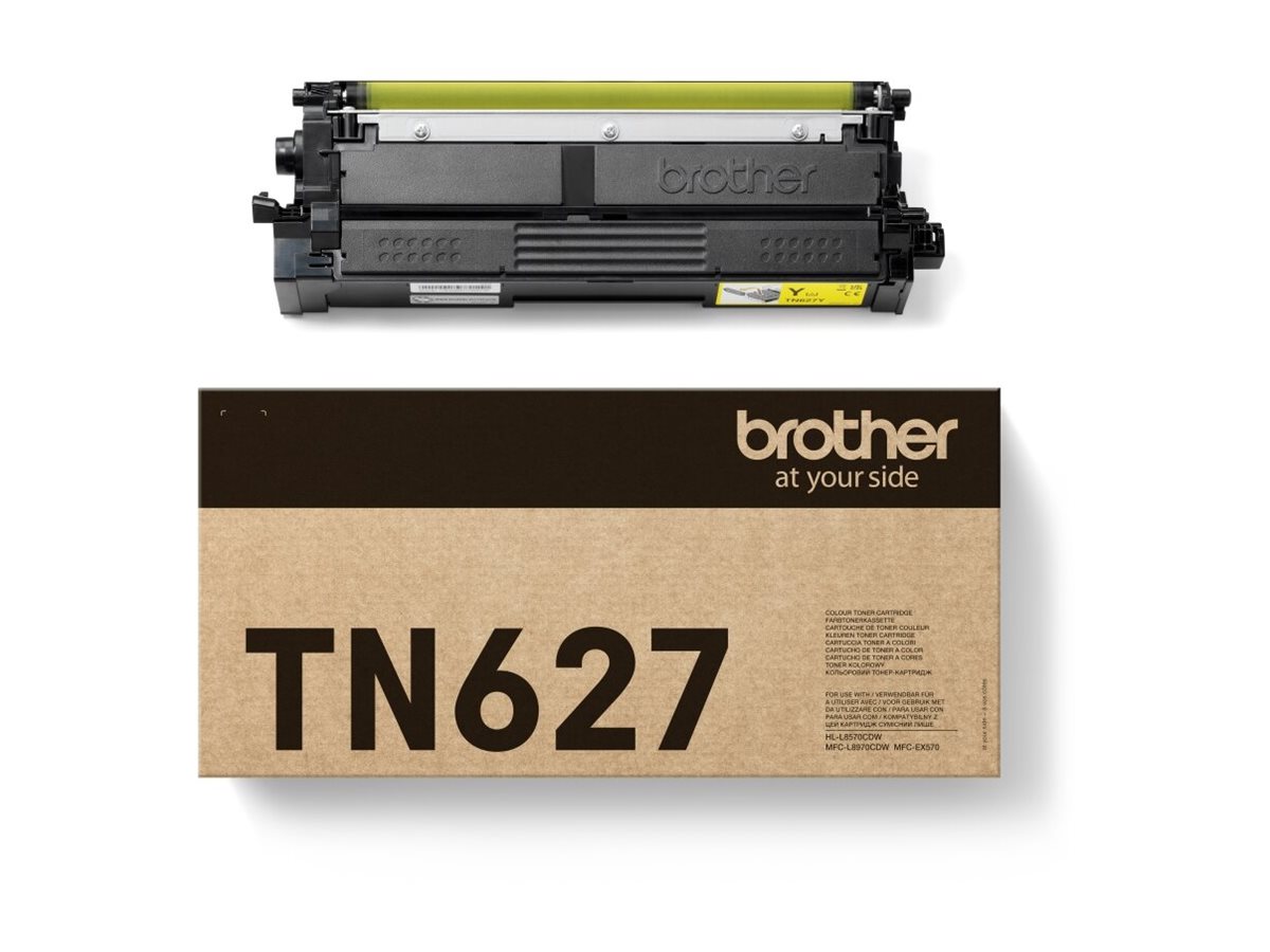 Brother TN-627Y cartucho de t�ner 1 pieza(s) Original Amarillo